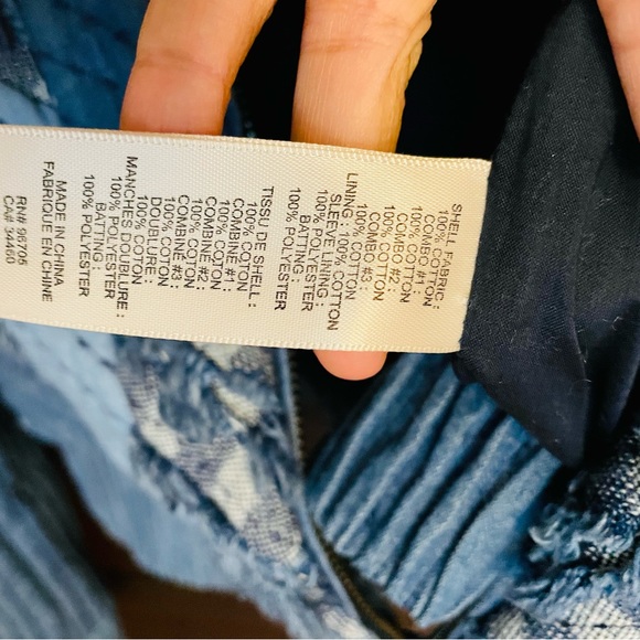 NWOT Rebecca Taylor Denim Jacket - Picture 6 of 6